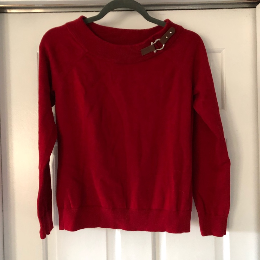 Red Sweater - Lauren by Ralph Lauren
